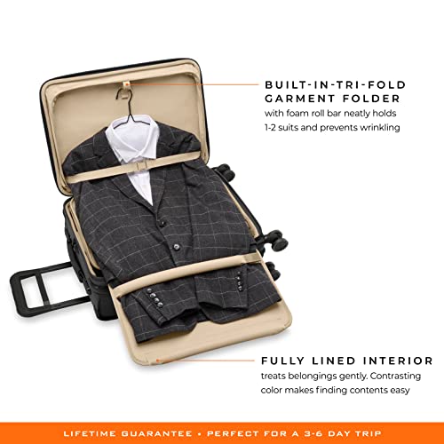 Briggs & Riley Spinners, Black, 22-inch Baseline Essential Carry-On - Briggs & Riley Spinners, Black, 22-inch Baseline Essential Carry-On - Travelking