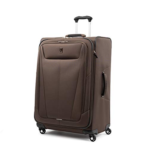Travelpro Maxlite 5 Softside Expandable Spinner Wheel Luggage, Mocha Brown - Travelpro Maxlite 5 Softside Expandable Spinner Wheel Luggage, Mocha Brown - Travelking