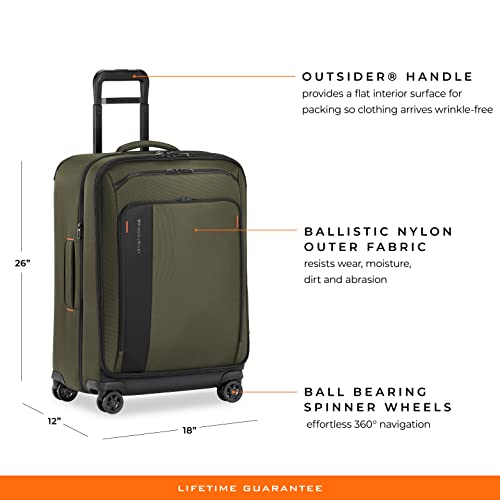 Briggs & Riley ZDX-Expandable Luggage with 4 Spinner Wheels - Briggs & Riley ZDX-Expandable Luggage with 4 Spinner Wheels - Travelking