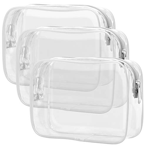 Clear Toiletry Bag, Packism 3 Pack TSA Approved Toiletry Bag - Clear Toiletry Bag, Packism 3 Pack TSA Approved Toiletry Bag - Travelking