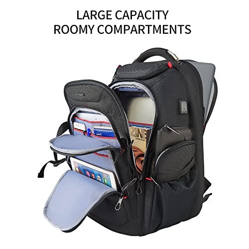 KROSER Travel Laptop Backpack 17.3 Inch XL Computer Backpack - KROSER Travel Laptop Backpack 17.3 Inch XL Computer Backpack - Travelking