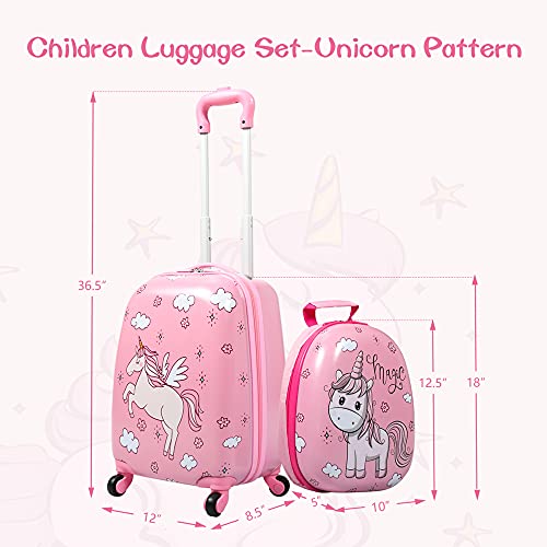 Sandinrayli Kid's Luggage Set with Spinner Wheels - Sandinrayli Kid's Luggage Set with Spinner Wheels - Travelking