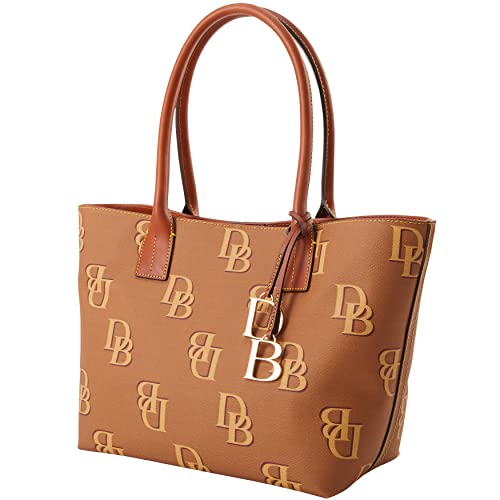 Dooney & Bourke Handbag, Monogram Small Russel Tote - Saddle - Dooney & Bourke Handbag, Monogram Small Russel Tote - Saddle - Travelking