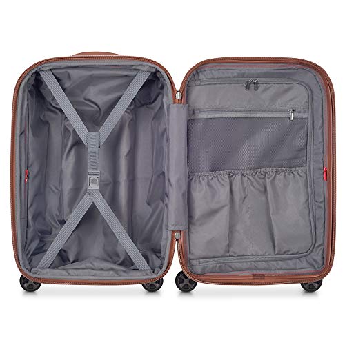 DELSEY Paris St. Tropez Hardside Expandable Luggage with Spinner Wheels, Black - 28"