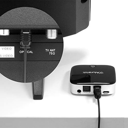 Aluratek Bluetooth Optical Audio Receiver and Transmitter - Aluratek Bluetooth Optical Audio Receiver and Transmitter - Travelking