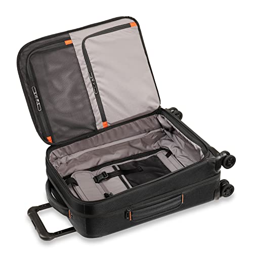 Briggs & Riley ZDX-Expandable Luggage with 4 Spinner Wheels, Black - Briggs & Riley ZDX-Expandable Luggage with 4 Spinner Wheels, Black - Travelking
