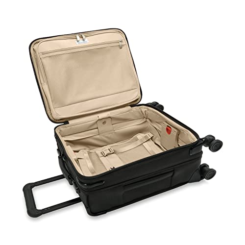 Briggs & Riley Spinners, Black, 19-inch Baseline Compact Carry-On - Briggs & Riley Spinners, Black, 19-inch Baseline Compact Carry-On - Travelking