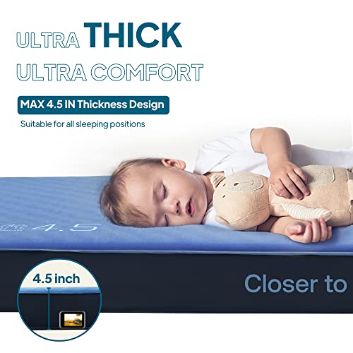 LostHorizon Airsoft 4.5” Thick Self Inflating Sleeping Pad with Solid Foam - LostHorizon Airsoft 4.5” Thick Self Inflating Sleeping Pad with Solid Foam - Travelking