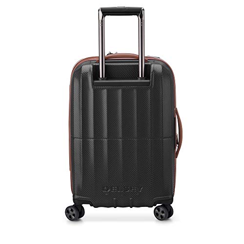 DELSEY Paris St. Tropez Hardside Expandable Luggage with Spinner Wheels, Black - 28"