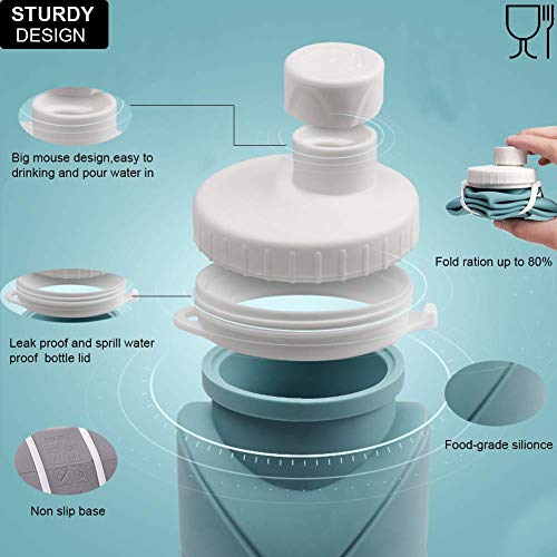 SPECIAL MADE Collapsible Water Bottles Leakproof Valve - SPECIAL MADE Collapsible Water Bottles Leakproof Valve - Travelking