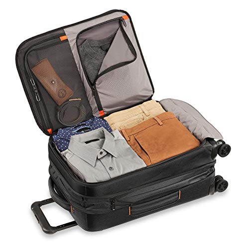 Briggs & Riley ZDX-Expandable Luggage with 4 Spinner Wheels, Black - Briggs & Riley ZDX-Expandable Luggage with 4 Spinner Wheels, Black - Travelking