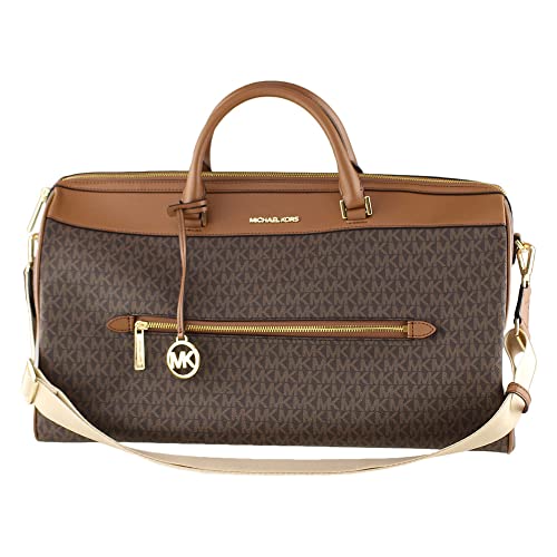 Michael Kors Extra Large Top Zip Duffle Bag (Brown) - Michael Kors Extra Large Top Zip Duffle Bag (Brown) - Travelking
