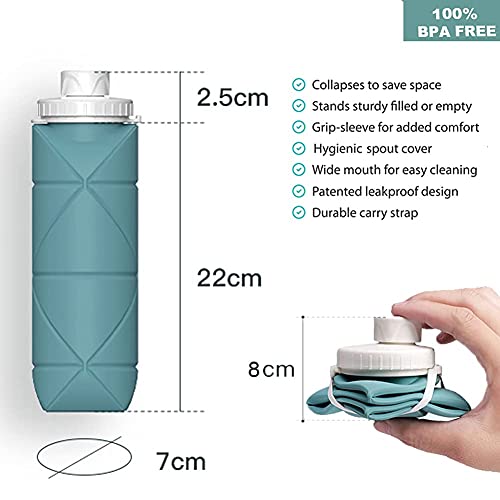 SPECIAL MADE Collapsible Water Bottles Leakproof Valve - SPECIAL MADE Collapsible Water Bottles Leakproof Valve - Travelking