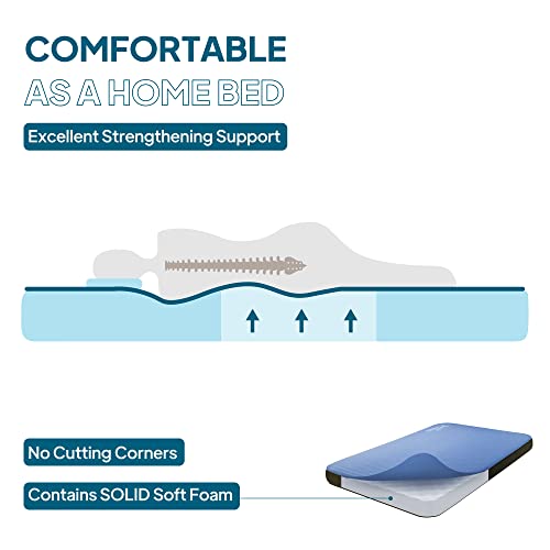 LostHorizon Airsoft 4.5” Thick Self Inflating Sleeping Pad with Solid Foam - LostHorizon Airsoft 4.5” Thick Self Inflating Sleeping Pad with Solid Foam - Travelking