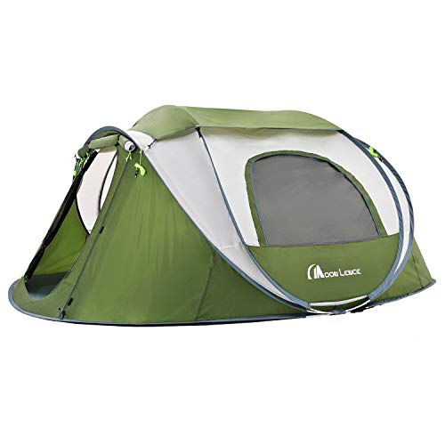 Moon Lence Pop up Tent 4 Person Camping Tent Waterproof Tent - Moon Lence Pop up Tent 4 Person Camping Tent Waterproof Tent - Travelking