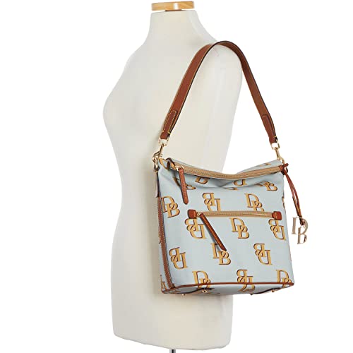 Dooney & Bourke Handbag, Monogram Large Sac Shoulder Bag - Ash - Dooney & Bourke Handbag, Monogram Large Sac Shoulder Bag - Ash - Travelking