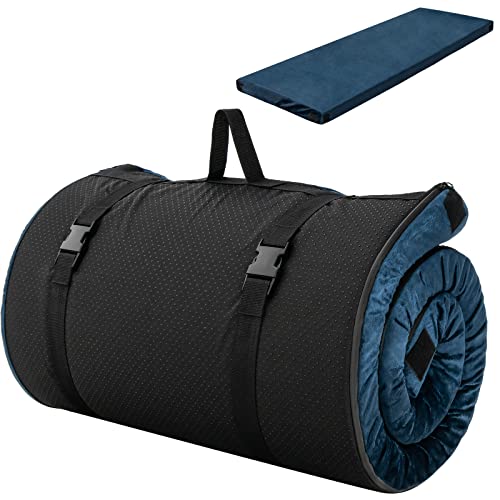 Safstar Memory Foam Camping Mattress, Roll Up Travel Mattress - Safstar Memory Foam Camping Mattress, Roll Up Travel Mattress - Travelking