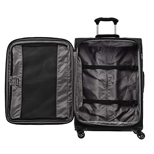 Travelpro Tourlite Softside Lightweight Expandable Spinner-Black - Travelpro Tourlite Softside Lightweight Expandable Spinner-Black - Travelking