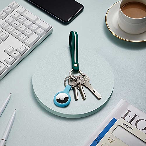 4 Pack Silicone Case for Airtags with Keychain, Protective Cover's Only - 4 Pack Silicone Case for Airtags with Keychain, Protective Cover's Only - Travelking