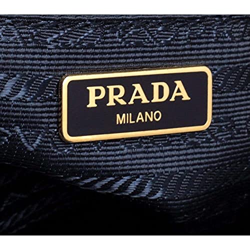 Prada Tessuto Nylon Blue Double Zip Calf Leather Crossbody Bag - Prada Tessuto Nylon Blue Double Zip Calf Leather Crossbody Bag - Travelking