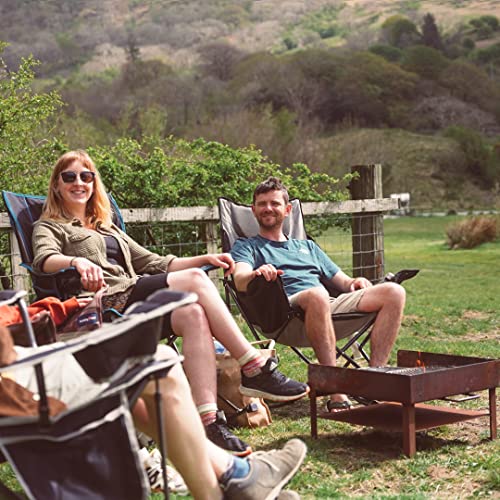 Oversized Heated Camping Chair Hot Seat, Folding Rocking Chair - Oversized Heated Camping Chair Hot Seat, Folding Rocking Chair - Travelking