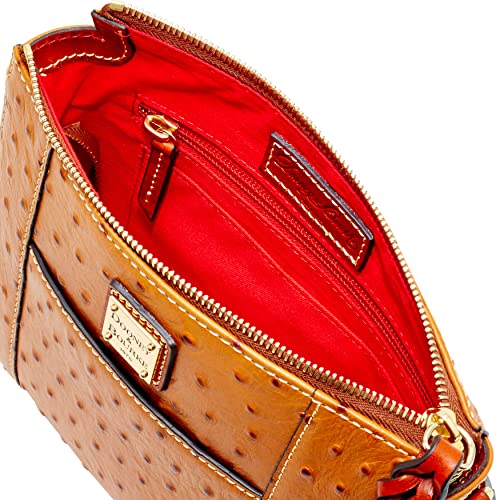 Dooney & Bourke Ostrich Lexington Crossbody Shoulder Bag - Dooney & Bourke Ostrich Lexington Crossbody Shoulder Bag - Travelking