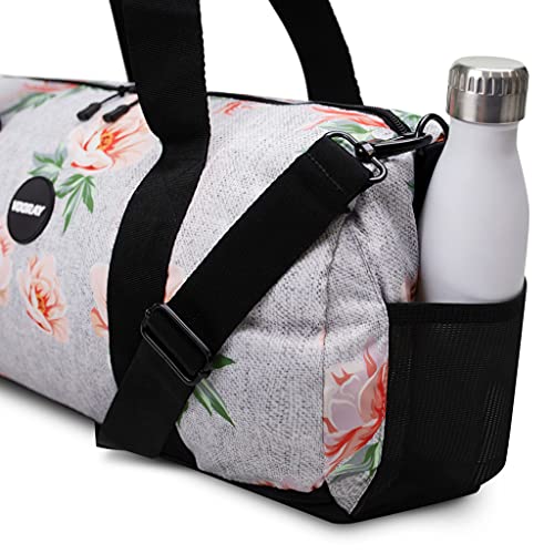 Vooray Iconic 27.5L Womens Gym Bag Duffel (Rose Gray) - Vooray Iconic 27.5L Womens Gym Bag Duffel (Rose Gray) - Travelking