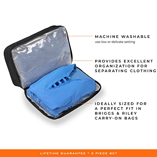 Briggs & Riley 3 Pack Zippered Packing Cubes/Luggage Organizers - Briggs & Riley 3 Pack Zippered Packing Cubes/Luggage Organizers - Travelking