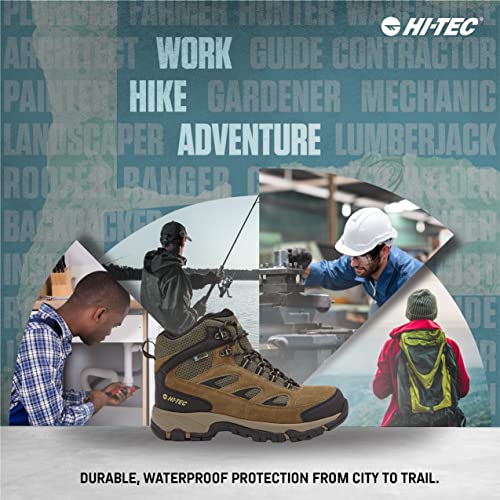 HI-TEC Yosemite WP Mid Waterproof Hiking Boots for Men - HI-TEC Yosemite WP Mid Waterproof Hiking Boots for Men - Travelking