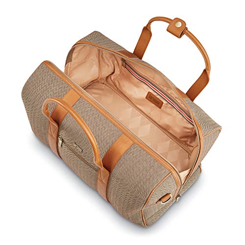Hartmann Deluxe Weekend Duffel, Terracotta Herringbone - Hartmann Deluxe Weekend Duffel, Terracotta Herringbone - Travelking