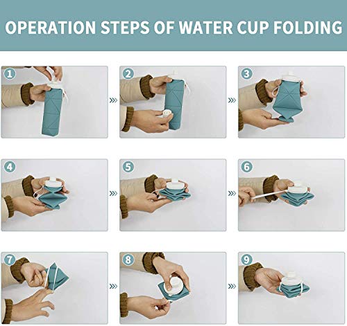 SPECIAL MADE Collapsible Water Bottles Leakproof Valve - SPECIAL MADE Collapsible Water Bottles Leakproof Valve - Travelking