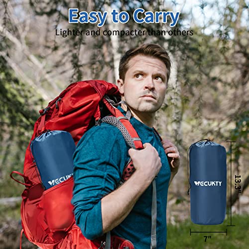 VECUKTY Double Camping Sleeping Pad, Upgraded Foot Press Inflatable - VECUKTY Double Camping Sleeping Pad, Upgraded Foot Press Inflatable - Travelking