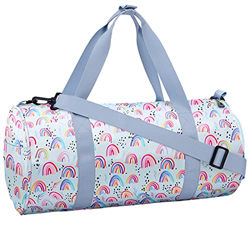 Choco Mocha Kids Duffle Bag, Weekender Sleepover Bag, Blue - Choco Mocha Kids Duffle Bag, Weekender Sleepover Bag, Blue - Travelking