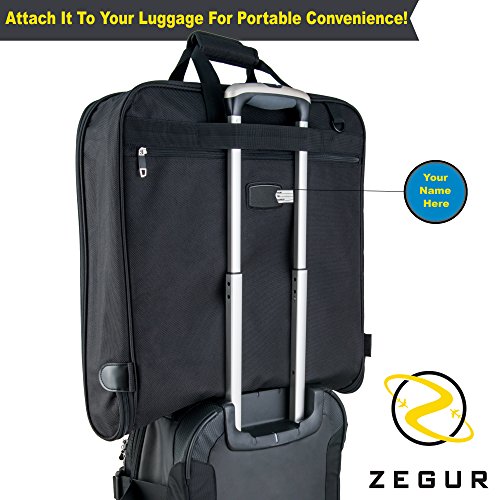 Suit Carry On Garment Bag for Travel & Business Trips - Suit Carry On Garment Bag for Travel & Business Trips - Travelking