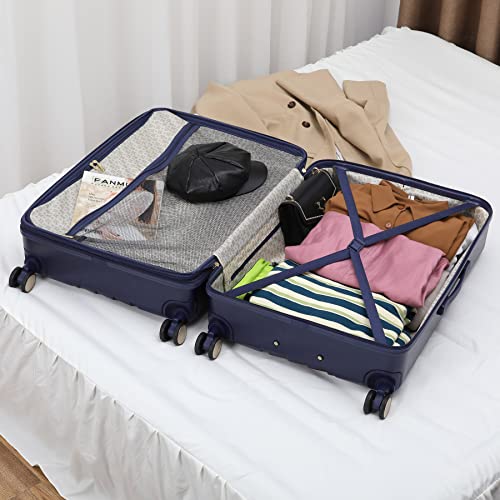 Badgley Mischka Diamond 3 Piece Expandable Luxury Luggage Set - Badgley Mischka Diamond 3 Piece Expandable Luxury Luggage Set - Travelking