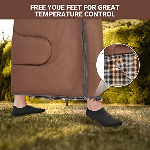 KingCamp Sleeping Bag Cotton Flannel Sleeping Bags for Adults - KingCamp Sleeping Bag Cotton Flannel Sleeping Bags for Adults - Travelking