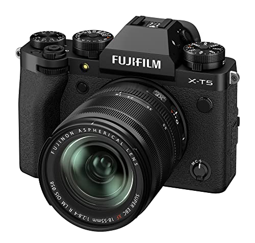Fujifilm X-T5 Mirrorless Digital Camera XF18-55mm Lens Kit - Black - Fujifilm X-T5 Mirrorless Digital Camera XF18-55mm Lens Kit - Black - Travelking