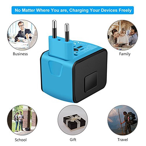 SAUNORCH Universal International Travel Power Adapter - SAUNORCH Universal International Travel Power Adapter - Travelking