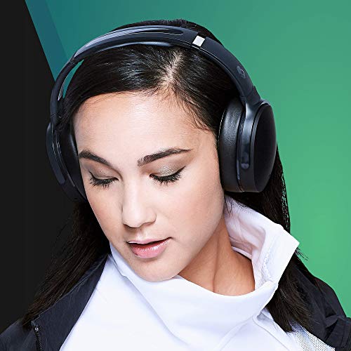 Skullcandy Hesh ANC Wireless Over-Ear Headphones - True Black - Skullcandy Hesh ANC Wireless Over-Ear Headphones - True Black - Travelking