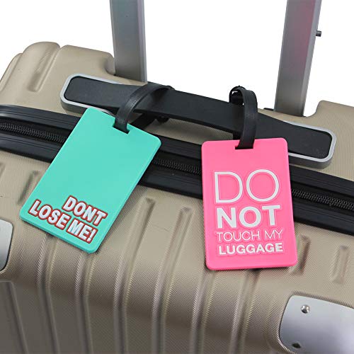Mziart Funny Luggage Tags Set of 6 for Men and Women - Mziart Funny Luggage Tags Set of 6 for Men and Women - Travelking