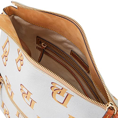 Dooney & Bourke Handbag, Monogram Large Sac Shoulder Bag - Ash - Dooney & Bourke Handbag, Monogram Large Sac Shoulder Bag - Ash - Travelking