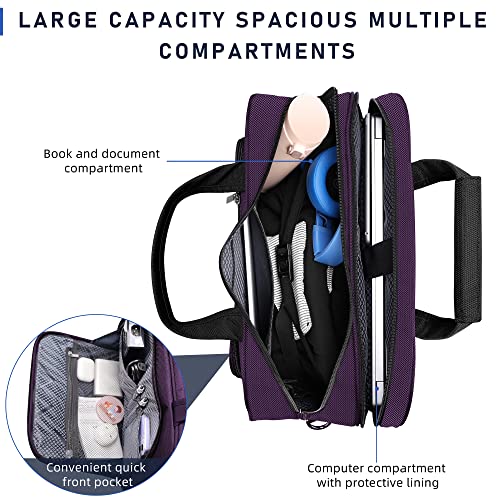 SHOWKOO Carry-on Luggage 2 Piece Softside Lightweight Durable - Purple - SHOWKOO Carry-on Luggage 2 Piece Softside Lightweight Durable - Purple - Travelking