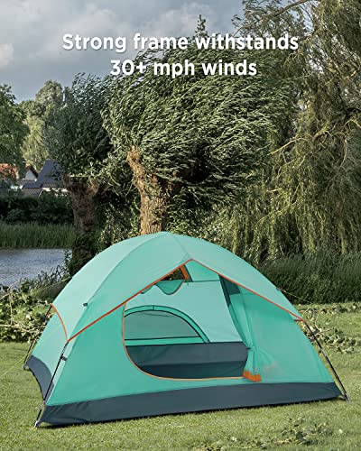 Ciays Camping Tent 4 Person Waterproof Family Tent with Removable Rainfly - Ciays Camping Tent 4 Person Waterproof Family Tent with Removable Rainfly - Travelking