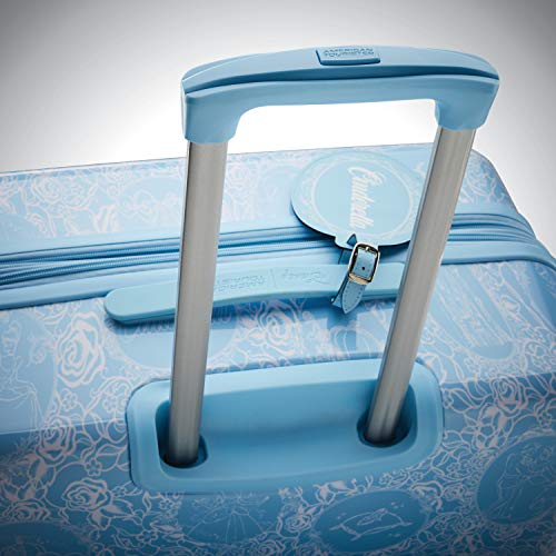 AMERICAN TOURISTER Disney Hardside Luggage, Light Blue, Carry-On 21-Inch - AMERICAN TOURISTER Disney Hardside Luggage, Light Blue, Carry-On 21-Inch - Travelking