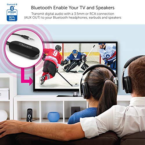 Aluratek Bluetooth Audio Fly Transmitter with Detached Cable - Aluratek Bluetooth Audio Fly Transmitter with Detached Cable - Travelking