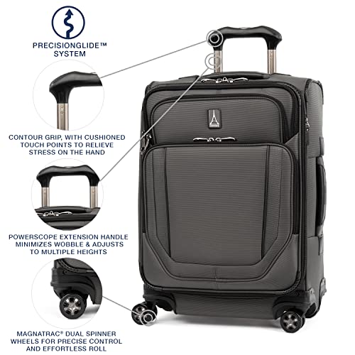 Travelpro Crew Versapack Softside Expandable Spinner Wheel - Travelpro Crew Versapack Softside Expandable Spinner Wheel - Travelking