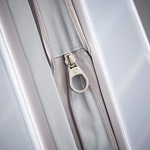 American Tourister Moonlight Hardside Expandable Luggage, White - American Tourister Moonlight Hardside Expandable Luggage, White - Travelking