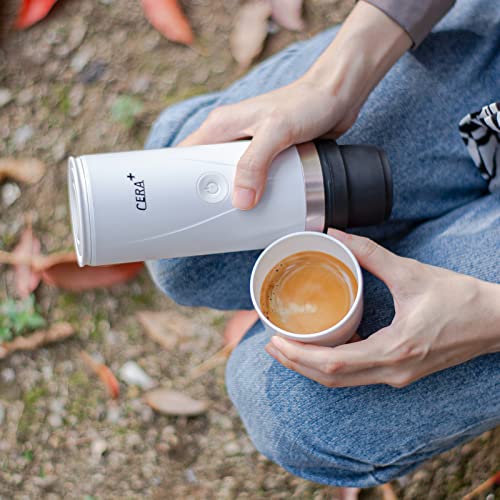 CERA+ Portable Electric Coffee Maker, Espresso Machine 20 Bar - CERA+ Portable Electric Coffee Maker, Espresso Machine 20 Bar - Travelking