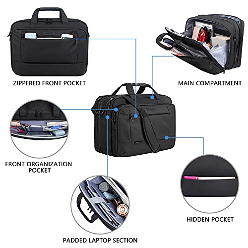 Men's Laptop Bag Briefcase, XL Gaming Computer Bag - Business - Men's Laptop Bag Briefcase, XL Gaming Computer Bag - Business - Travelking