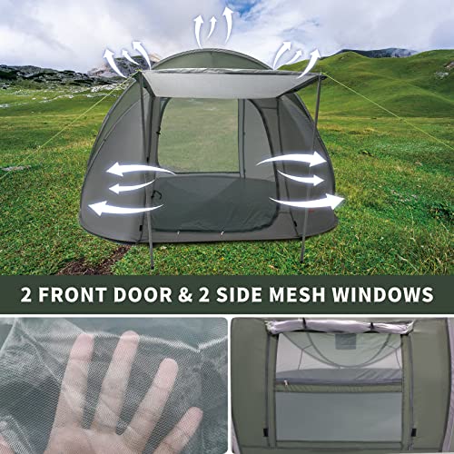 ASFANES Easy Pop Up Tent,4 Person Waterproof Tent Automatic - ASFANES Easy Pop Up Tent,4 Person Waterproof Tent Automatic - Travelking